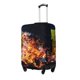 thumbnail image 1 of Fotbe Tennis Ball In Fire1 Funda Protectora para Equipaje, Antirrayones y Resistente a la Suciedad, Compatible con Maletas de 18 a 32 Pulgadas-Medium, 1 of 7