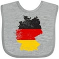 thumbnail image 3 of Inktastic German Map Flag Boys or Girls Baby Bib, 3 of 4