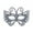 Silver, variant on Honeeladyy Women's Masquerade Mask Carnival Lace Eye Masks Costume Mask for Masquerade Party Ball Prom Mardi Gras Party Role-playing Supplies, Silver