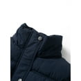thumbnail image 4 of KVE Women's Plus Size Hooded Warm Winter Coat Quilted Thicken Puffer Jacket with Removable Hood Navy 1X, 4 of 9