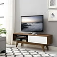 thumbnail image 2 of Modway Envision 48" Particleboard TV Stand for TVs up to 47" in Walnut/White, 2 of 8