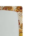 thumbnail image 2 of Ambesonne Floral Fitted Sheet, Ornate Paisley, Twin XL Size, Orange Yellow and Red, 2 of 2