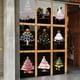 thumbnail image 4 of Paquete de 9 Pegatinas Navideñas para Ventanas | Pegatinas Navideñas Coloridas de Pvc | Decoraciones Navideñas Translúcidas Reutilizables para Centros Comerciales, Hogar, Oficina y Decoración de Temp, 4 of 6