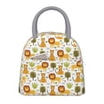 thumbnail image 1 of Balery Tiger Lion Bolsa de Almuerzo para Mujeres, Caja de Almuerzo, Bolsa de Almuerzo Pequeña Impermeable, Tote de Almuerzo Reutilizable con Gran Capacidad, 1 of 6