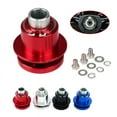 thumbnail image 1 of Accesorios de reacondicionamiento automático Volante Base de liberación rápida 360 ​​3 orificios Volante de liberación rápida Rojo, 1 of 5