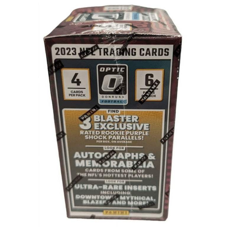 2023 Panini NFL Donruss Optic Football 6-Pack Blaster Box