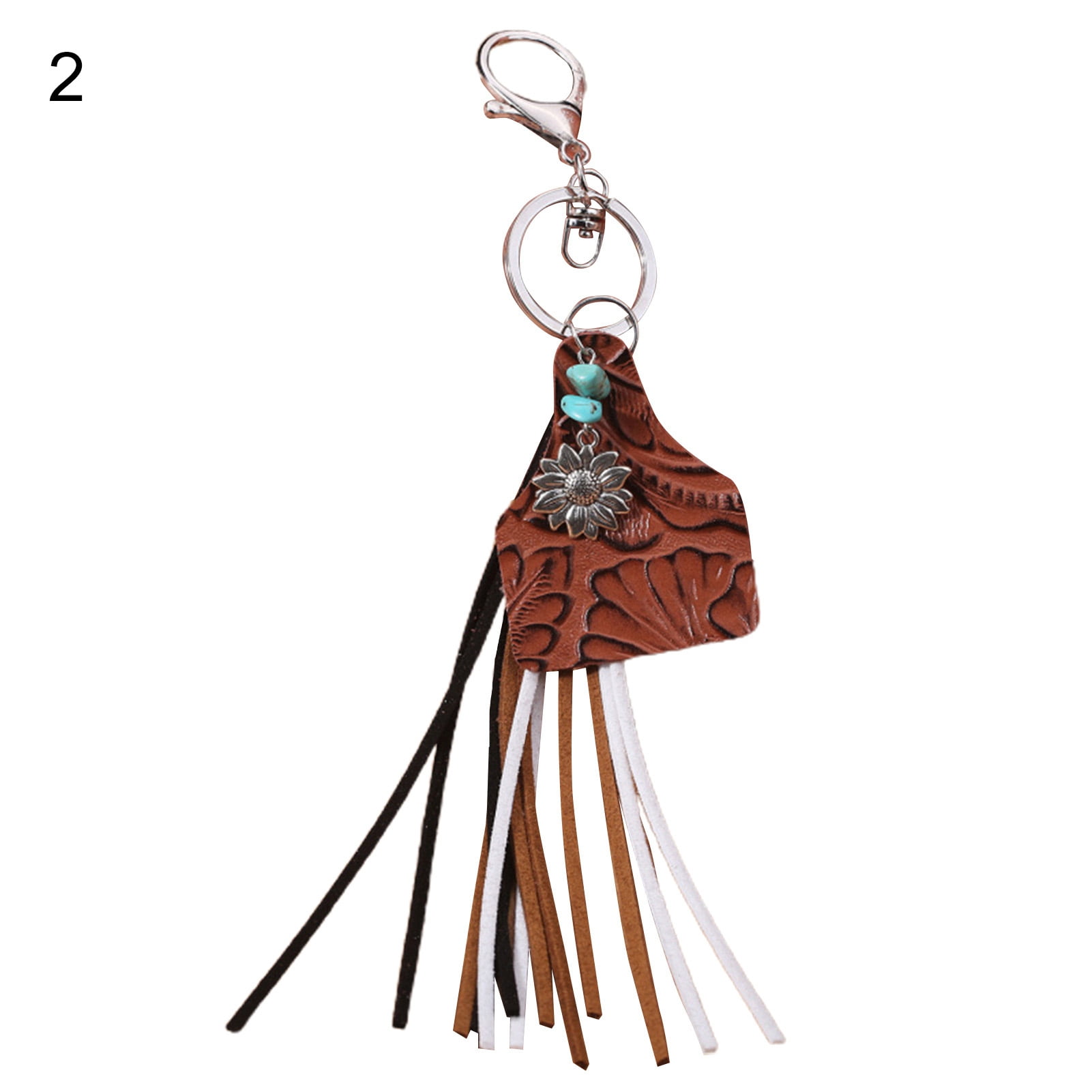 Personalized Cow Keychain with Tassel – Fall For Design