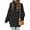 Black, variant on MOSHU Oversized Sweaters for Women Cable Knit Chunky Pullover Sweater