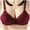 Wine, variant on Sports Bra Women Workout Bras for Women Woman's Fashion Plus Size Wire Free Comfortable Push Up Hollow Out Bra Underwear Lace Bra Sexy lingerie for Women Strapless Bra for Big Busted Women