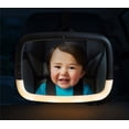 thumbnail image 2 of Baby Car Mirror Munchkin Night Light Pivot 360 Black, 2 of 8