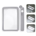 thumbnail image 1 of Lupa LED, Lupa Iluminada LED 3.5X Brillo Ajustable Recargable Para Lectura, 1 of 7