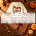 thumbnail image 4 of Akiihool Newborn Baby Boy Clothes Baby Boy Fall Clothes Toddler Infant Plaid Patchwork Outfit Long Sleeve Round Neck Tops and Casual Pants Set Beige,4-5 Years, 4 of 5