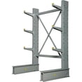 thumbnail image 3 of Global Industrial Single Sided Medium Duty Cantilever Rack Starter, 2" Lip, 48"Wx33"Dx72"H, 3 of 3