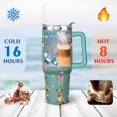 thumbnail image 4 of Gift for Dog Lovers Cute Dog Tumbler for Women - 40oz Dog Tumblers with Handle Straw and Lid Tumbler Cup Travel Coffee Mug, 4 of 7