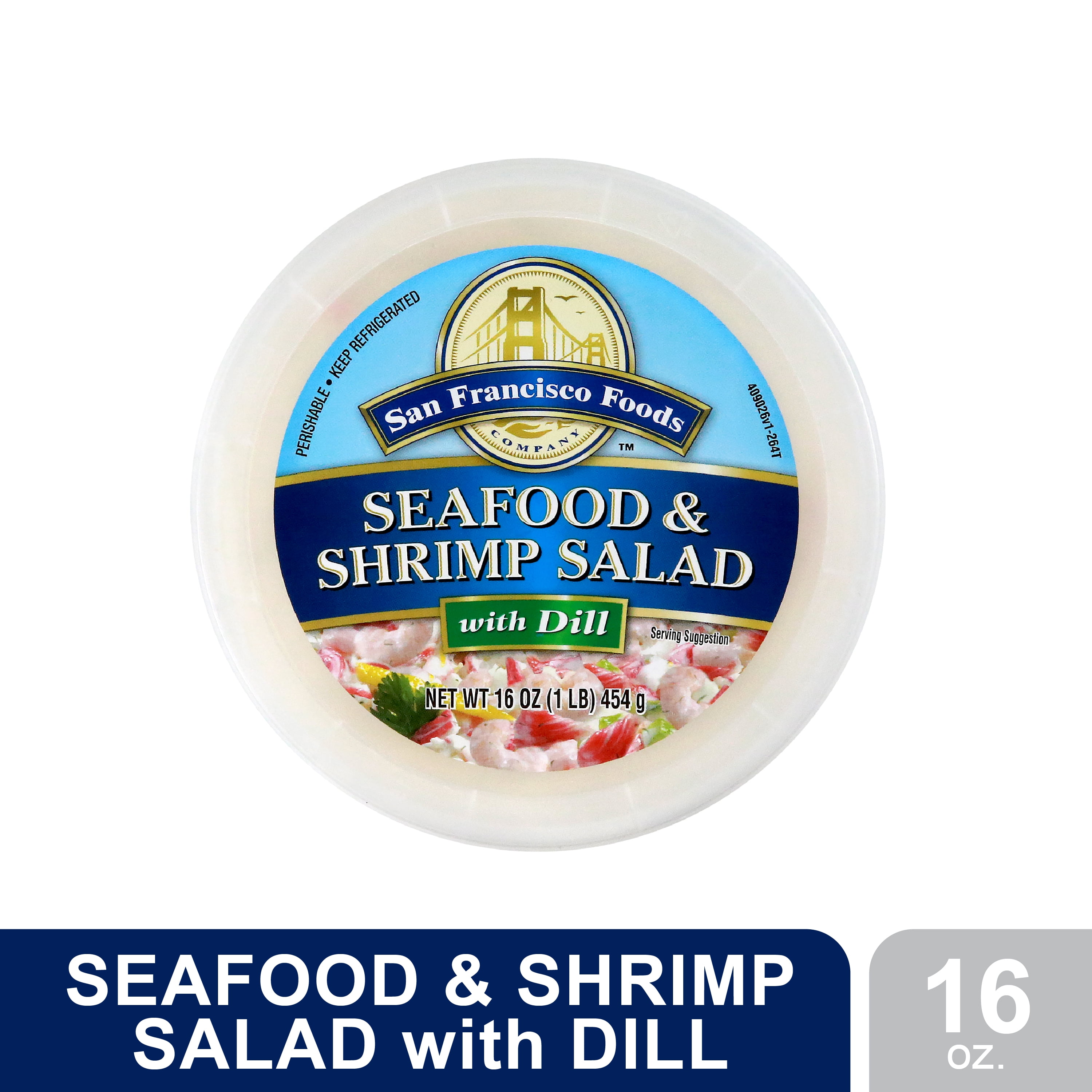 San Francisco's Seafood & Shrimp Salad, 16 oz