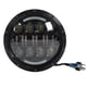 thumbnail image 2 of Faro de motocicleta 7 pulgadas 3000 lm 6000 K blanco 12 V 80 W iluminación faro LED redondo para motocicleta reemplazo universal impermeable ANGGREK Otros, 2 of 8