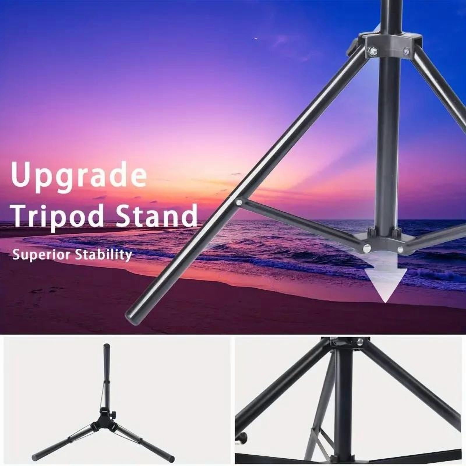12" LED Ring Light with 63" Telescoping Tripod Stand - 9 Color Modes & 3-in-1 Dimmable Lighting for Makeup/TikTok/YouTube