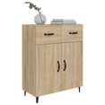 thumbnail image 2 of vidaXL Sideboard Sonoma Oak 69.5x34x90 cm Engineered Wood, 2 of 5