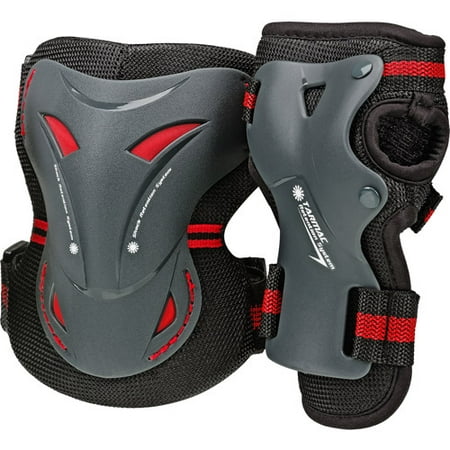 Tarmac Knee and Wrist Guards Combo Pack, Adult