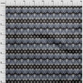 thumbnail image 3 of Tissu de Coton Imprimé Ikat Tourbillon 1 Yard 56 Inch Wide, 3 of 4