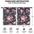 thumbnail image 2 of Blackout Kids Curtains,Pioneer Flower Childrens Insulated Curtains Set Of 2,Bedroom Essentials,Toddler Room Decor 42x54in(106x137cm), 2 of 4