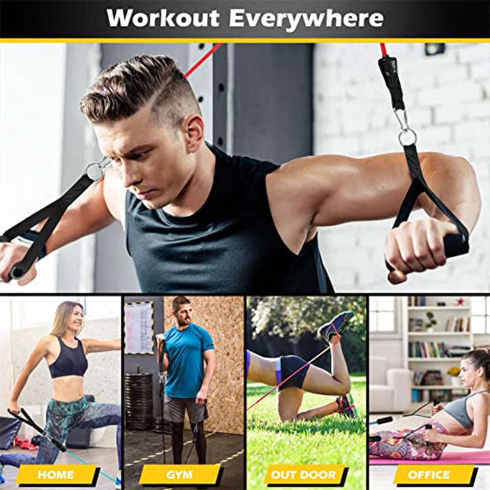 Heily Resistance Bands Set Exercise Bands Workout Bands For Men Womens Other