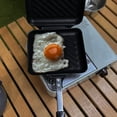 thumbnail image 3 of de gofres de dos cara de gas portátil Sandwich Pan Toastie Herramienta para hornear Sartén para interiores Cocina de panqueques al Sharpla Sandwichera, 3 of 8