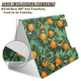 thumbnail image 2 of FORMRS A4 Clipboard Folder with Pen Holder Horizontal Foldable School Office Binder, Orange Tree Pattern, 2 of 9