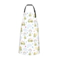 thumbnail image 2 of Lsque Green Blue Avocado Waterproof Apron Chef Aprons for Men Heavy Duty Chemical Work Apron Extra Long Grilling Aprons with Adjustable Bib Apron, 2 of 9