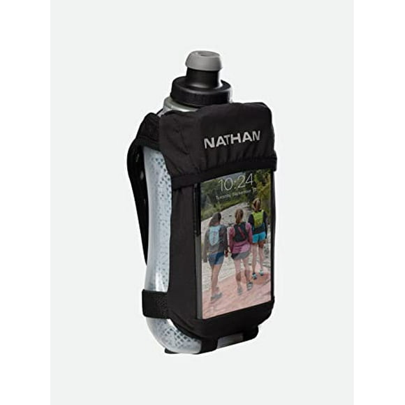 Nathan, Black/Marine Blue, Quick Squeeze View Insulated 18oz, XX-Small / Medium