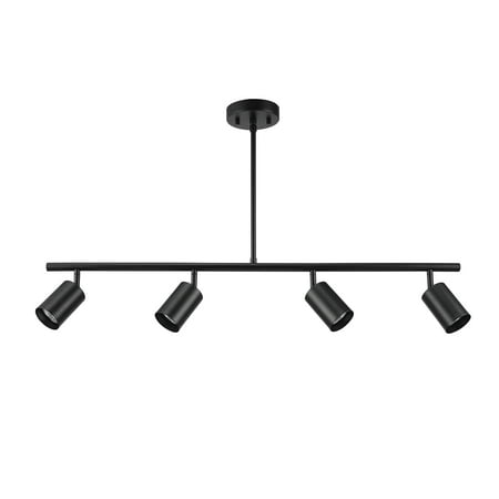 

Globe Electric Willard 4-Light Matte Black Adjustable Height Track Lighting 60222