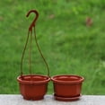 thumbnail image 2 of Panier à Fleurs Réutilisable Rehausser Pot en Plastique Suspendu Jardinière Décor pour l'Extérieur, 2 of 11