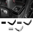 WENXUAN Center Console Dashboard Decor Trim Strips Cover Bezels ...