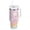 Rainbow Stars and Cloud Pattern, variant on 40 oz Tumbler With Handle Stainless Steel Insulated Tumbler With Lid for Car Cup Holder Lime Slice Image
