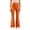 Orange, variant on Grblisyd Girls Flare Leg Uniform Pants High Waist Dress Bell Bottoms with Pockets Kids School Stretch Pants for Teen