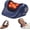Blue, variant on Neck Massager with Heat, 3-in-1 Electric Cervical Massager for Pain Relief & Hot Compress, Ergonomic Neck and Shoulder Relaxer Stretcher - Ideal Gift for Office Workers, Athletes & Everyone, Brown