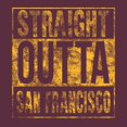 thumbnail image 2 of Straight Outta San Francisco - California Football Hometown Pride Hoodie - X-Large - Maroon, 2 of 6