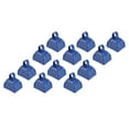 thumbnail image 3 of Metal Cowbell, Noisemaker Blue 12Pcs Rust Fade Resistant 3in Metal Cow Bell  for Football Games Sporting Events, 3 of 7