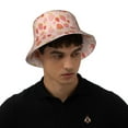 thumbnail image 6 of Kdxio Reflective Bucket Hat - Strawberry Print Bucket Hat for Men,Women, 6 of 9