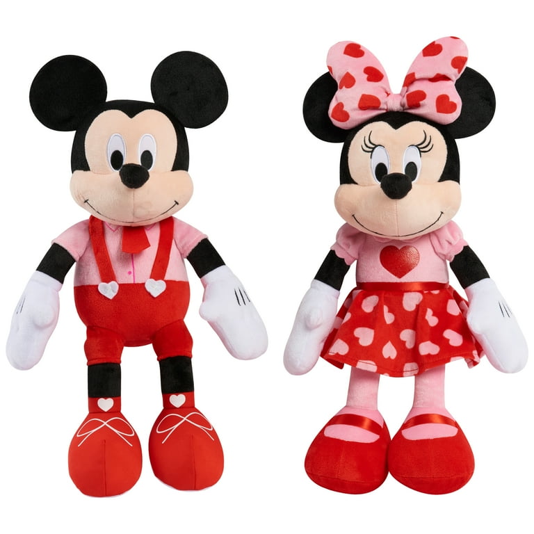 Disney Valentine s Large Plush Mickey Mouse Officially Licensed