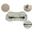 thumbnail image 5 of THE LICKER STORE Suvi 26" Modern Cardboard Infinity 2-in-1 Lounge Bed Cat Scratcher with Catnip, Garden Cats, CSR1014F, 5 of 7