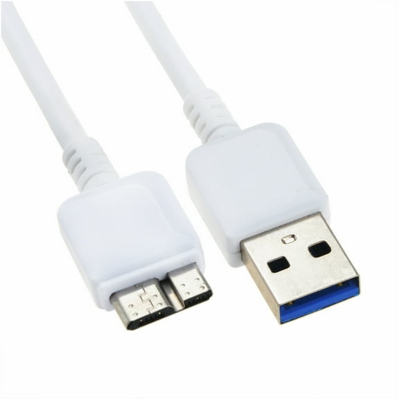 FITE ON 3.3ft USB 3.0 Cable Cord Compatible with WD 3TB My Book External Hard Drive WDBFJK0030HBK