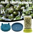 thumbnail image 6 of Seed Sprouting Kit, 2 Large Wide Mouth Mason Jars with Sprout Lids, Blackout Sleeves, Drain Tray, Stainless Steel Stand, Sprouts Growing Kit for Bean, Broccoli, Alfalfa, 6 of 7