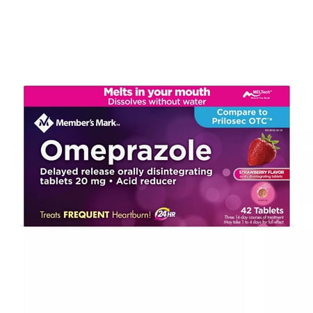 MM Omeprazole Orally Disintegrating Tablets, 20 mg (42 ct.)