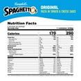 thumbnail image 5 of SpaghettiOs Original Canned Pasta, 15.8 oz Can (Pack of 4), 5 of 12