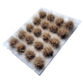 thumbnail image 2 of 20 Pieces Artificial Miniature Model Grass Tuft 12mm Height Nylon Durable Train Railway Scenery Diorama Kit, 2 of 7