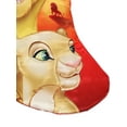 thumbnail image 2 of Kurt Adler The Lion King Simba & Nala Stocking Standard, 2 of 7