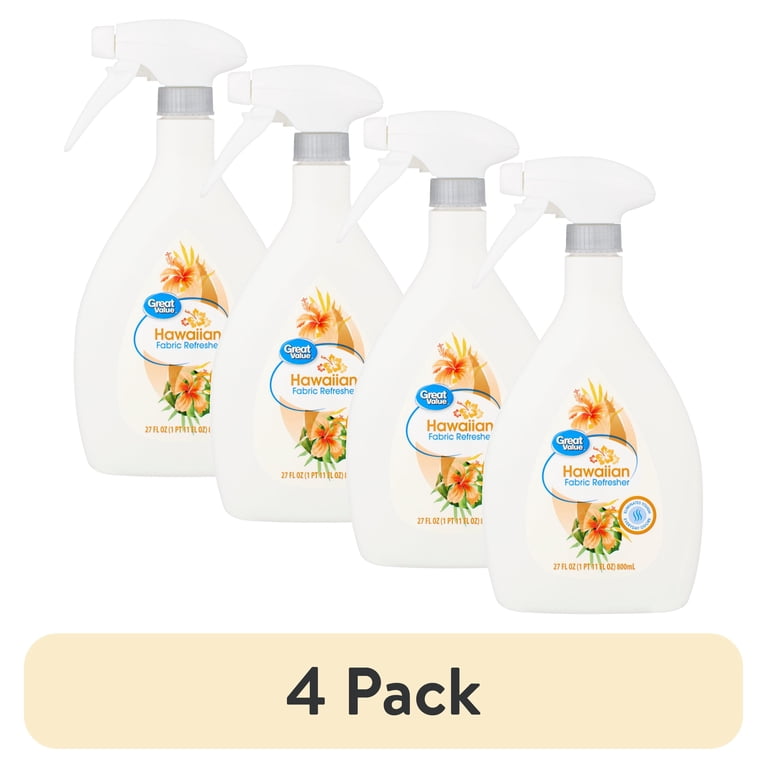 Great Value Hawaiian Fabric Air Refresher, 27 fl oz (4-Pack) photo 1