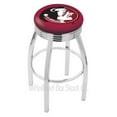 thumbnail image 3 of 30" L8C3C - Chrome Minnesota Swivel Bar Stool with 2.5" Ribbed Accent Ring by Holland Bar Stool Company, 3 of 7