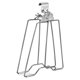 thumbnail image 1 of Inoxidable Acero Asar Abrazadera Pinza con Tornillo, 18 x 7.08 x 0.14 Pulgadas Asar Pollo Plegado Pinzas Herramientas para Carnicería Tiendas Restaurante Cocinas Unique Bargains pinzas para barbacoa, 1 of 5